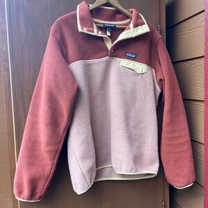 Patagonia Synchilla Fleece Pullover Sweater Sweatshirt Terra Pink M